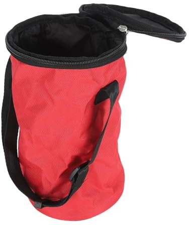 Fockety Dog Food Travel Bag, Large Capacity Treat Training Pet Food Storage Bag Oxford Fabric Foldable Dog Treat Bag Keeps Food Fresh Food Container for Camping, Travel, and Everyday