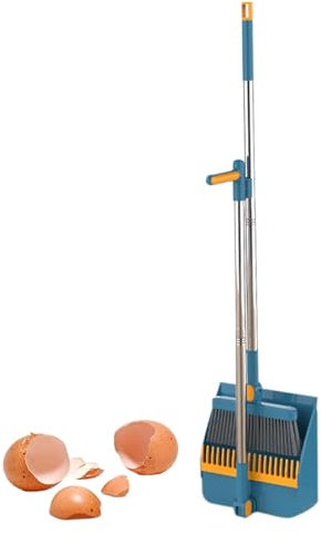 Cepillo Barrer Y Recogedor Plegables para El Hogar - Juego De Escoba con Recogedor De Pie