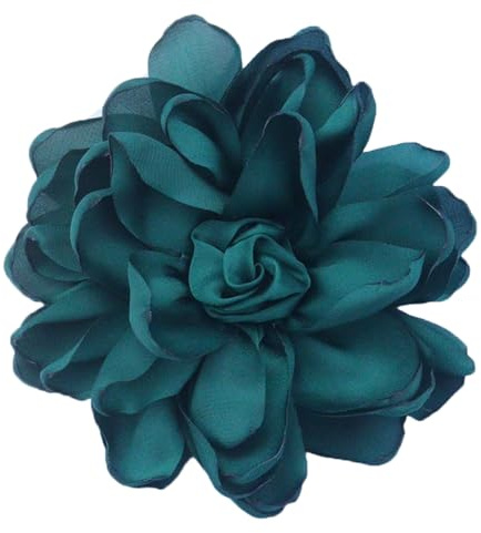 LJRPUPY Broche grande con diseño de rosas, broches de solapa, broches de flores, bodas, fiestas, bailes, banquetes, para mujer, accesorios de ropa