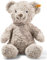Steiff Kuscheltier Honey Teddybär, Süßes Stofftier, Kinder, Jungen & Mädchen, Soft Cuddly Friends, Plüschtier 38 cm, Hellgrau, 113437