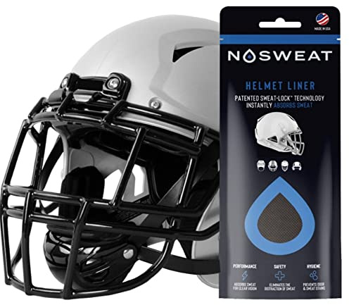 Football Helmet Sweat Liner & Sweatbands by NoSweat 3 | 6 | 12 | 25 Pack (6)
