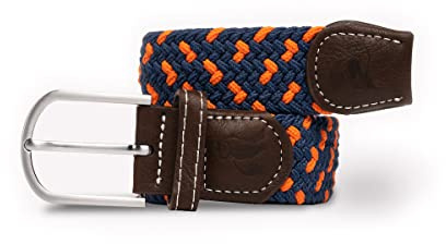 SWOLE PANDA Recycled Woven Weave Belt – Premium Elastic Stretch Belt for Men & Women - Adjustable No-Hole Sustainable Design for Comfort Fit