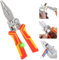 9 in 1 Wire Strippers, Electrical Twister Tool with Electricity Measurement, Automatic Cable Stripping for Cutting and Pulling Wires, Voltage Tester Pliers for Scraping and Pressing Wires