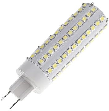 OUHFCASN Lampadina LED dimmerabile 3000K-6000K G8.5 Lampadina LED a mais da 10W con illuminazione a 360 gradi per Negozio High Bay Light Garage Magazzino Offici(Natural White 4000K)