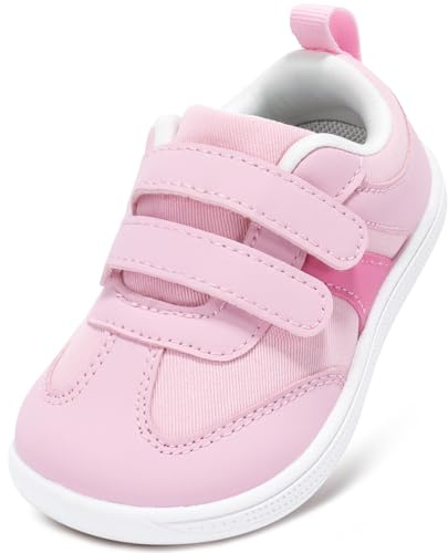 STQ KIDS Chaussures Barefoot Enfant Mode Basket Enfant Garcon Fille Respirant Antidérapant Chaussure Premier Pas Bebe Minimalistes pour à La Course et à La Marche