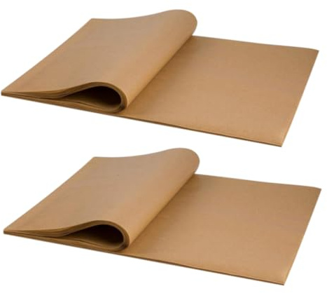 ERINGOGO Hojas de Papel de Pergamino Antiadherente Resistente al Agua 200 para Hornear Aceite de Silicona Tamaño 30x20cm, Adecuado para Cocinar Pizzas y Galletas