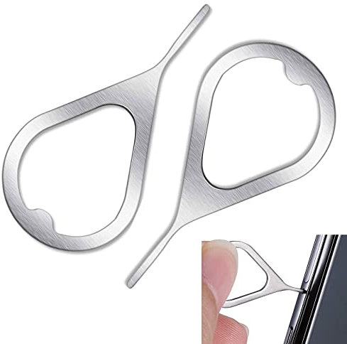 2 Stück SIM Karten Nadel, SIM Karten öffner Werkzeug Zum Entfernen Von SIM Pin Nadel, Pins Zum Öffnen Und Auswerfen Der SIM Tool, SIM Nadel SIM Karten , Kompatibel Mit Allen Samsung Galaxy smartphones