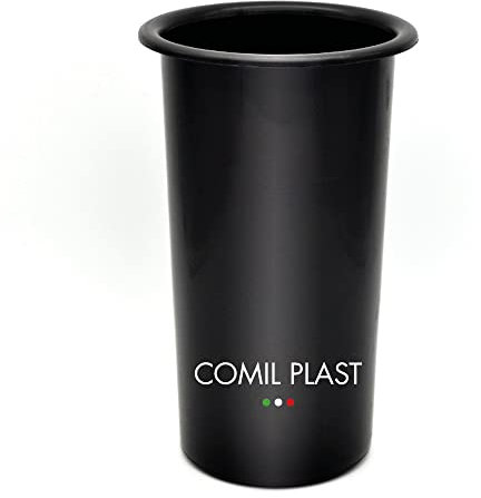 Comil Plast | Porte-Fleurs d'intérieur en Plastique pour Vase Cemetery Couleur Noire | Diamètre 10 cm, Hauteur 20 cm.