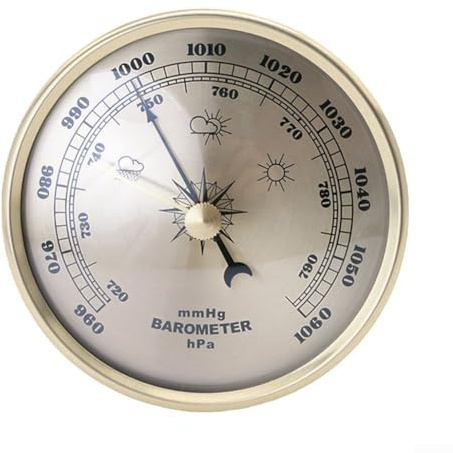 ZAMETTER Diameter 90 mm barometer pekare hushåll barometer klocka barometer till hav gastrycksmätare