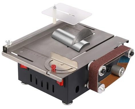 Sega a nastro, lama per legno, strumento di precisione, per fai da te, multifunzione, 200 W, angolo regolabile per legno, pietra, plastica, progetti fai da te