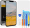 bokman Schermo LCD di ricambio per iPhone 13 Mini,Schermo da 5,4 e digitalizzatore Touch con kit di strumenti di riparazione
