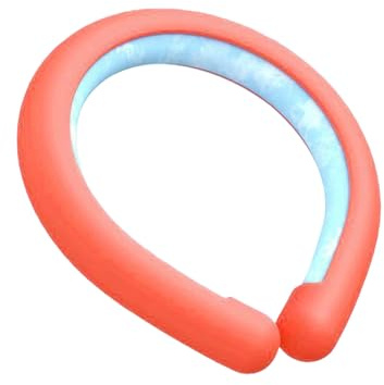 Reusable Neck Coolers for Scorching Conditions – Wearable Chilled Gel Ice Ring | Portable Gel-Filled Neck Wrap, Cooling Collar Tube for Summer | Recyclable Cooling Accessories