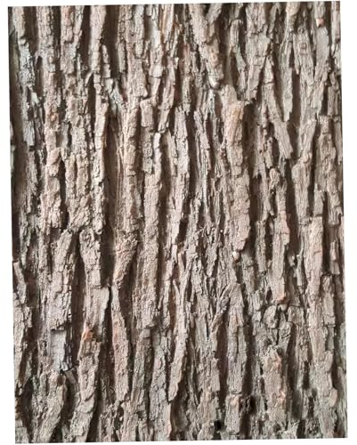 Decorazione da parete per tubo a pilastro di simulazione tagliabile di corteccia di albero artificiale 79x16 pollici