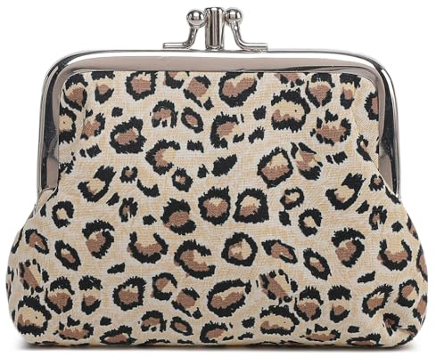 Cute Buckle Coin Purses Vintage Pouch Kiss-lock Change Purse Wallets