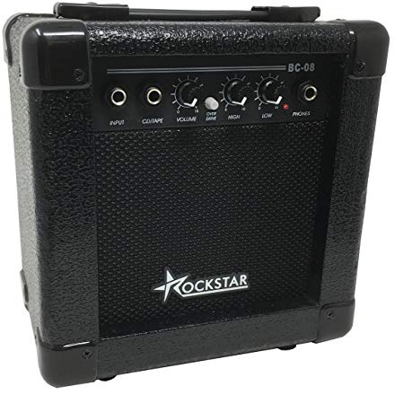 SAUIHUF Amplificador Combo para Guitarra Eléctrica BC08 Negro 10W Rockmusic