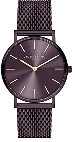 Liebeskind Berlin Armbanduhr LT-0299-MQ IP Purple Leaf