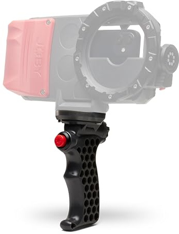 JOBY SeaPal Bluetooth Shutter Grip, für SeaPal wasserdichtes Smartphone Case, für Action Content Creation, Videografie, Fotografie, Surfen, Schnorcheln, Angeln, Reisen, JB01950-BWW