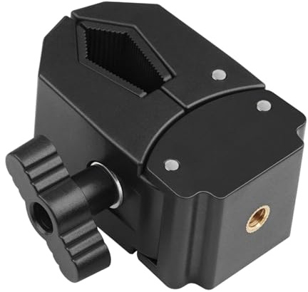 HuadaXtai Pince pour Trépied, Support de Bureau pour Tubes de 1,3 à 4,7 Cm, équipement Vidéo, Style B