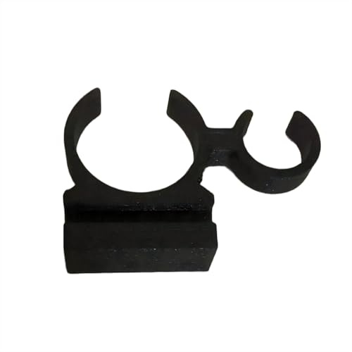 Hose & Plug-it Holder Compatible with Festool MFT/3 Table, 27mm Hose and Plug-it Cable Organizer, Secure T-Track Mount Accessory for Workshop and Dust Extraction System