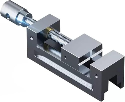 Amoladora De Tornillo De Banco De ángulo Recto De Alta Precisión De 1,3/1,5 Pulgadas, Pinzas De Tornillo De Banco CNC para Rectificadora, Fresadora, Máquina De Electroerosión, Qgg33-1.3inch