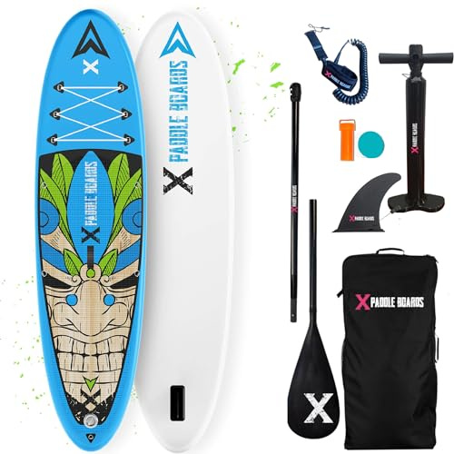 Pack Stand up Paddle Gonflable Enfant garçon Tiki-X 280 x 76 x 15cm