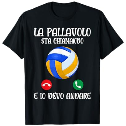 Volleyball La Pallavolo Sta Chiamando Pallavolo Maglietta