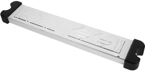 SHINEOFI Marche de Rechange INOX Antidérapante pour Échelle de Piscine Creusée Robuste et Facile à Installer Compatible avec Plusieurs Modèles de Piscines