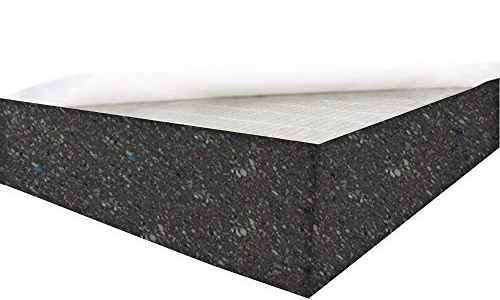 Dibapur® Kompositskum självhäftande – (ca 50 x 50 x 2 cm) – RG140 – akustiskt skumgummi, brandbeteende, flamskyddande enligt MVSS302, annorlunda, 48 2/3 EU