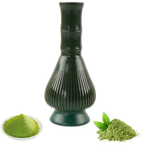 Frullino per Matcha in Resina, Frullino per Matcha in Bambù Frullino per Matcha Spazzola per Matcha per Preparare e Mescolare Il Matcha per Il Tè Matcha Strumenti per Matcha Rimovibili per Il Tè Verde