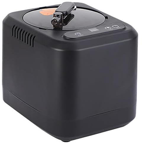 Sauna a vapore portatile per la casa, pentola a vapore per sauna di grande capacità da 3 litri con telecomando, generatore di calore rapido da 1200 W, 9 livelli di temperatura(Black)