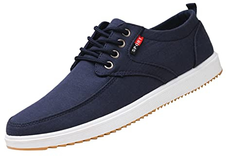 GUNJXNIL hiss skor herr sommar tygskor bekväma fritidsskor halkfria fritidsskor lätta andningsbara sneakers Elevator sneakers platå herrskor ortopediska promenadskor