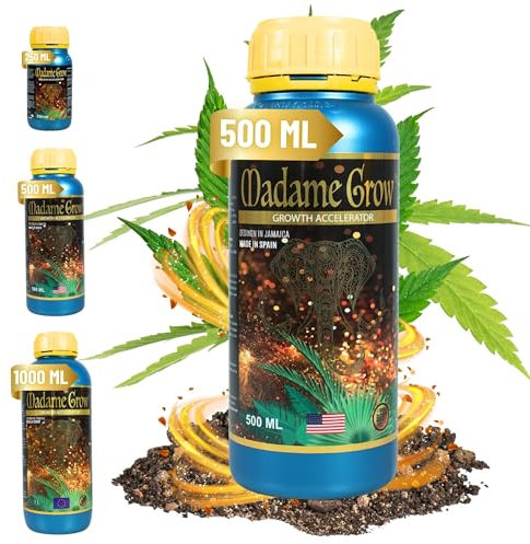 Madame Grow - Engrais Organique - Accélérateur de Croissance et Floraison - GROWTH ACCELERATOR (500ml)