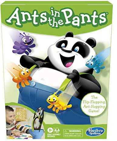 Hasbro Gaming Ants in The Pants Preschool Game for Kids Ages 3+, Fun Board Game for 2-4 Players, Easter Gifts for Boys and Girls (Amazon Exclusive)