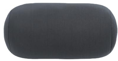 AYNKH Black Microbead Bolster, Tube Pillow, Travel Essentials Body Cushion, Travel Neck Support Pillow, for Plane Car Travel Recliner, for Noon Break Take a Nap in Offices and Classrooms