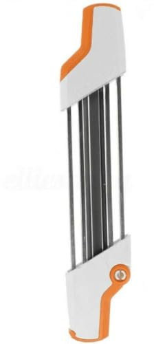 Affûteuse De Lime À Chaîne pour Tronçonneuse en Métal 2 en 1 4,8 Mm