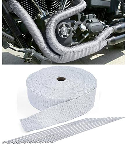 Auspuff Hitzeschutzband Thermoband Keramik bis 1300°C 50mmx2mm 10Meter