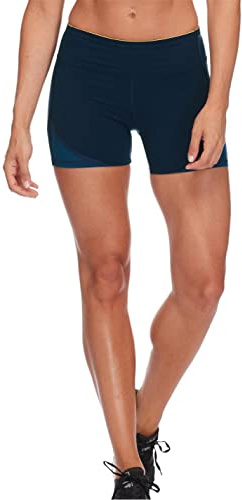 Body Glove Active Women's FAY Performance FIT Activewear Short Shorts, Alpine Moonlight, Small