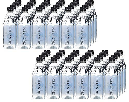 Icelandic Glacial Premium Still Water 500ml Recycled PET Bottles x 24 Per Pack (2 Pack of 24 Bottles)