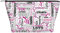 ASEELO Gymnastik Rosa Make-up Tasche Damen Kosmetiktasche Kosmetiktasche Reise Kosmetiktasche Trapez Make-up Tasche, Schwarz, Einheitsgröße