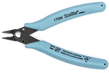 Weller Xcelite 170MVN ESD Safe Shear Cutter - General Purpose, 127 mm (5 inch), Blue