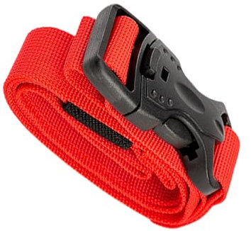 Cintura di viaggio per bagagli - cinghia di ciglia in nylon, fascia sicura regolabile, cravatta per valigia | di bloccaggio rinforzata per trasporto sicuro, cinghia bagaglio durevole per comodit