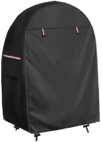 Nixiara Copertura per poltrona d' per terrazza, impermeabile, con chiusura lampo, traspirante, ad asciugatura rapida, protezione per mobili in rattan, casa sulla spiaggia, villa, balcone della