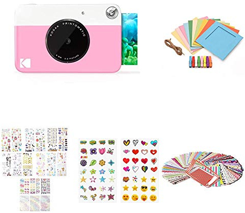 Kodak PRINTOMATIC Digital Instant Print Camera with Starter Bundle