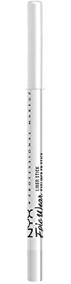 NYX Professional Makeup Eye Liner, Epic Wear Long Lasting Liner Stick, Up to 36 Hours of Waterproof, Smudge-Proof and Fade-Proof Colour, Shade Pure White, 1.2g