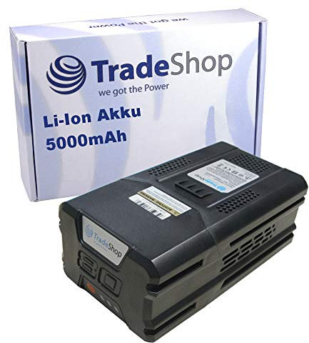 Li-Ion Akku 80V 5000mAh für Stiga 80V Rasenmäher/Greenworks 80V Elektro-Werkzeuge (Rasenmäher, Heckenschere, Kettensäge,...) - ersetzt G80B4