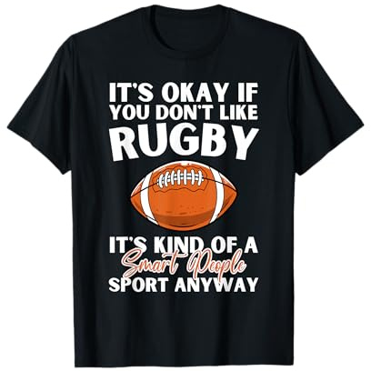 Divertido diseño de rugby para hombres y mujeres jugadores de rugby profesionales Camiseta