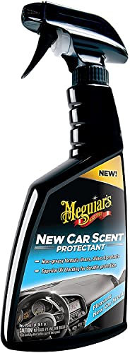 Meguiar's Innenraumreiniger Auto - Neuwagenduft - Schutz & Glanz - Kunststoff-, Vinyl & Gummioberflächen - G4216EU, 473ml