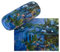 VON LILIENFELD Brillenetui Claude Monet: Seerosen Blumen Kunst Motiv Etui Brille Mikrofaser Brillenputztuch Brillenbox Stabiles Hardcase Set mit Stoff bezogen