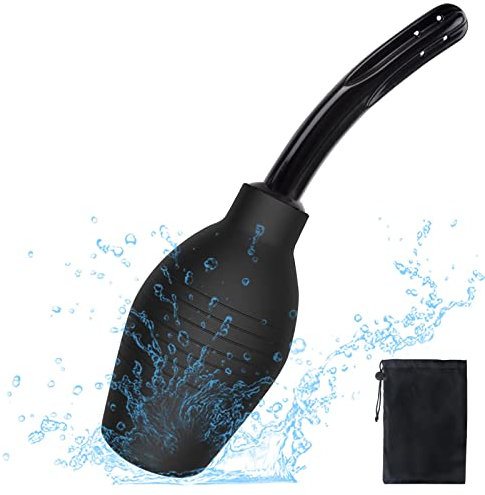 AWAVM 310ML Anal Douche Enema Bulb Vaginal Douche Enema Cleaner for Women’s or Man’s Health Safe Comfortable Rubber Washing Cleaning Douche Kit
