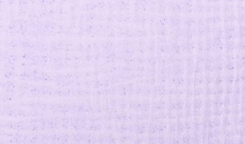Musselin-Doubel Gauze VINTAGE Two-Tone Batik - 140cm Breit-Gewicht 125g/qm - Meterware Stoffe Bekleidungsstoffe (Lila)